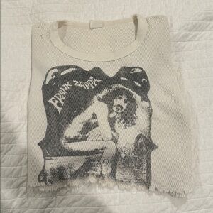 Frank Zappa Vintage Long Sleeve T Shirt